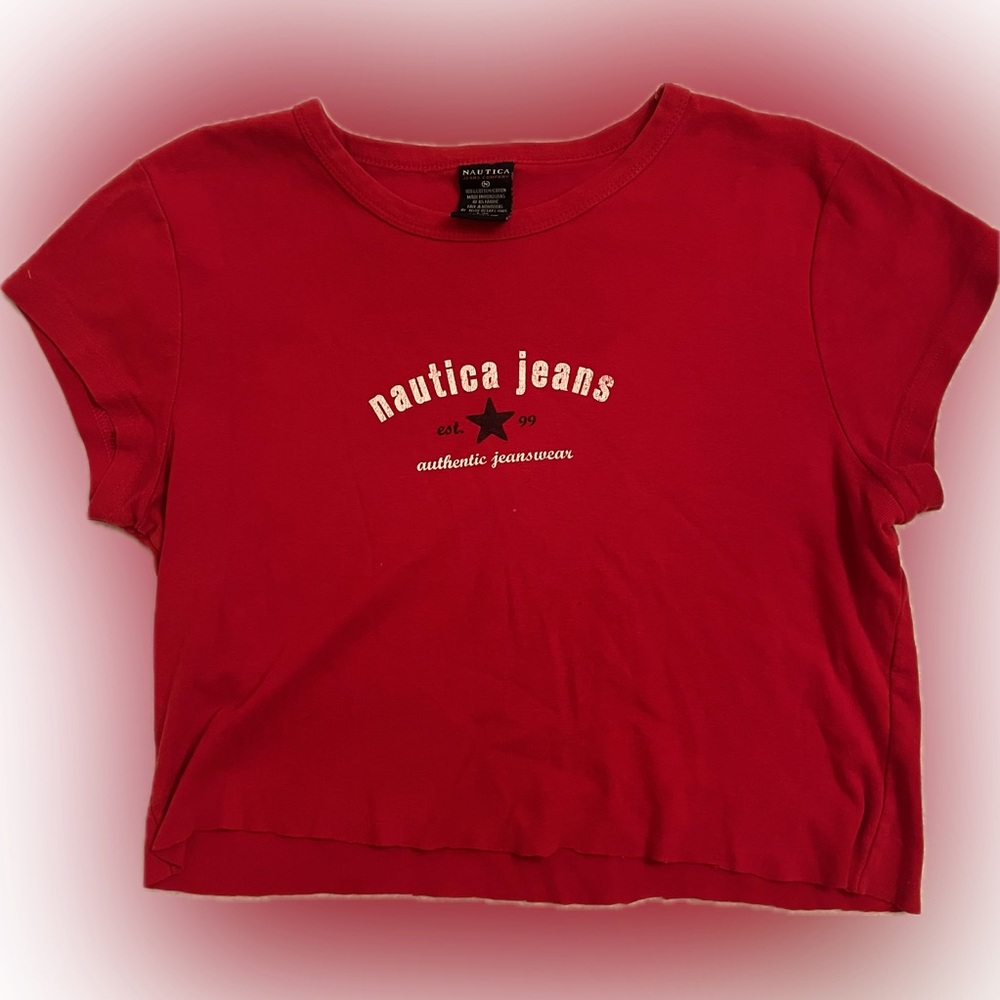 náutica jeans baby tee